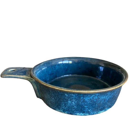 Oneida Studio Pottery Porcelain Tapas Dishes Blue Moss Restaurantware Set - Picture 8 of 13